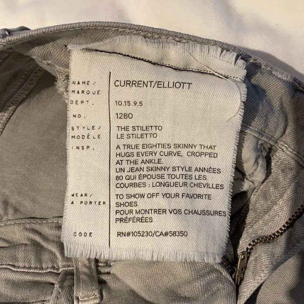 Current Elliot Light gray jeans - Picture 4 of 5
